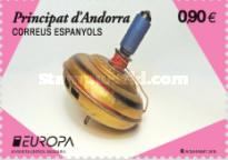 ANDORRA SPANISH 2015 Europa-Old Toys 1 value MNH