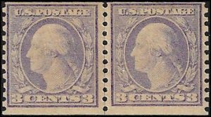 493 Mint,OG,NH... Line Pair... SCV $230.00