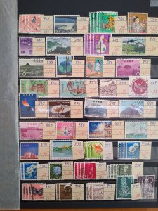 Japan old stamps used big lot