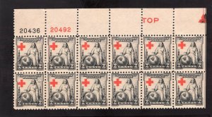 702 Red Cross, MNH Top PB/12, #20436/20492