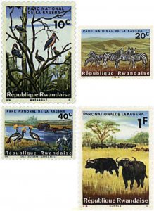 776943 MNH RUANDA 1965 PARQUE NACIONAL DE KAGERA
