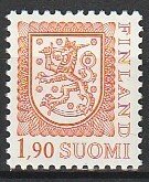 1989 Finland - Sc 714 - MNH VF - 1 single - Coat of Arms