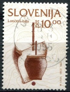 Slovenia Sc#160 Used, 10t multi, Cultural Heritage 1993 (1993)