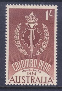 Australia 340 MNH 1961 Colombo Plan Emblem Issue