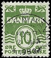 DENMARK   #318 USED (2)