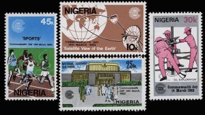 NIGERIA VF/MNH Scott 426-29 Commonwealth Day 1983 - Complete Set - Very Fresh!