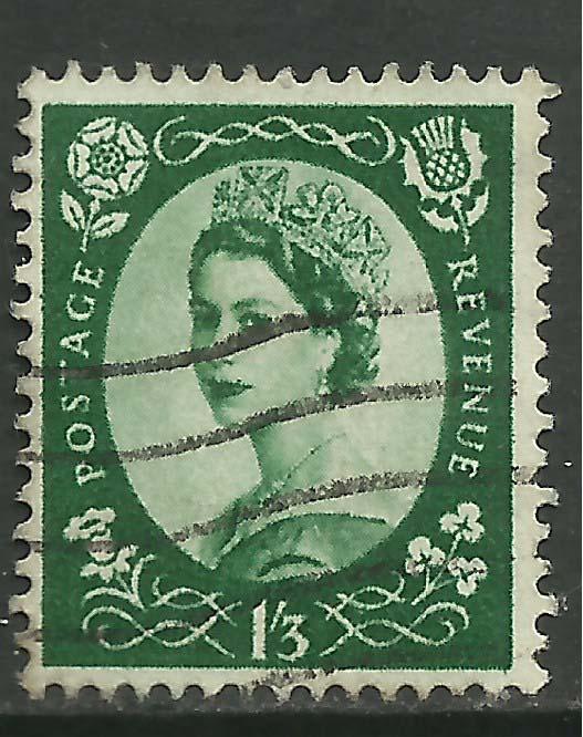 GB 1959 QE2 1/-3d Wilding Wmk 179 SG 585 ( R543 )