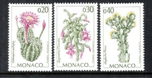 MONACO 1889-1891 MNH VF Flowering Cacti