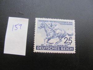 Germany 1942 MNH SC B204  SET XF 22 EUROS  (157)