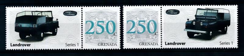 [100234] Grenada 2008 Classic Cars Landrover Series 1  MNH