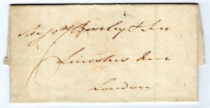 GB Essex Cover *CHELMSFORD/ 29* Mileage Rate*7* London 1824{samwells-covers}PE45 