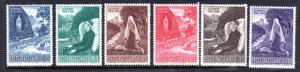 VATICAN 233-238 MNH VF CENTENARY APPARITION OF VIRGIN MARY