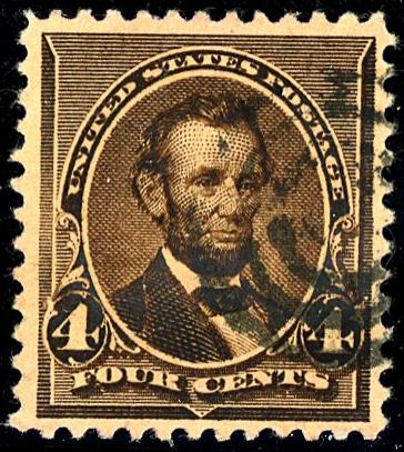 U.S. #222 Used F-VF