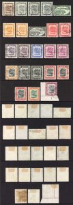 Brunei SG79/92 Set inc ALL Perfs and shades (except SG88b) Cat 305 pounds