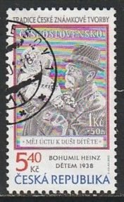 2000 Czech Rep - Sc 3109 - used VF - 1 single - Czech stamp production