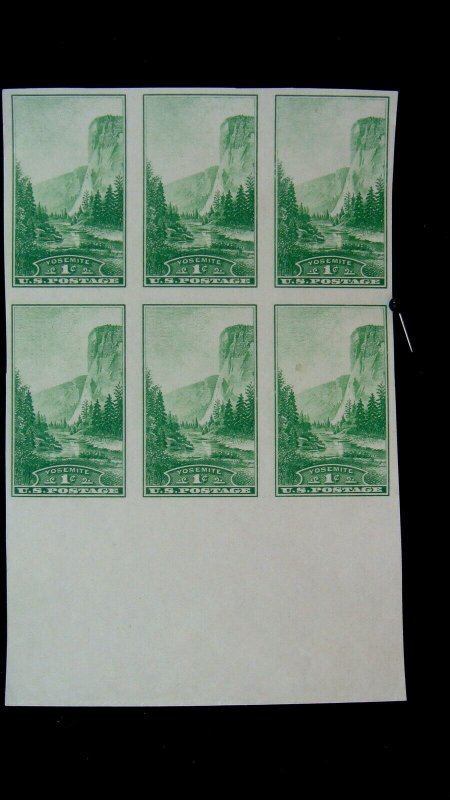 US - SCOTT#756 - BLK 6 - MNH - CAT VAL $12.00 (1)