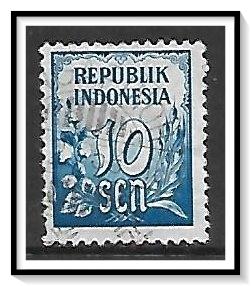 Indonesia #373 Numeral Used