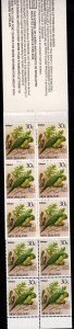 New Zealand 1985-89 (86) Kakapo Bird Complete Mint MNH Booklet SC 766