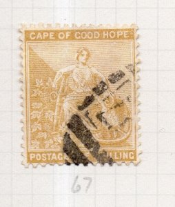 Cape of Good Hope 1893 QV Early Issue Fine Used 1S. NW-206513