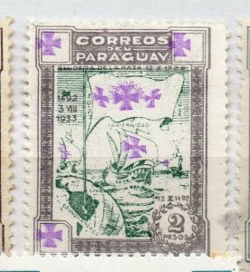 Paraguay 1933 Early Issue Fine Mint Hinged 2P. NW-175919