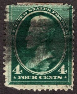 1883, US 4c, Jackson, Used, Sc 211