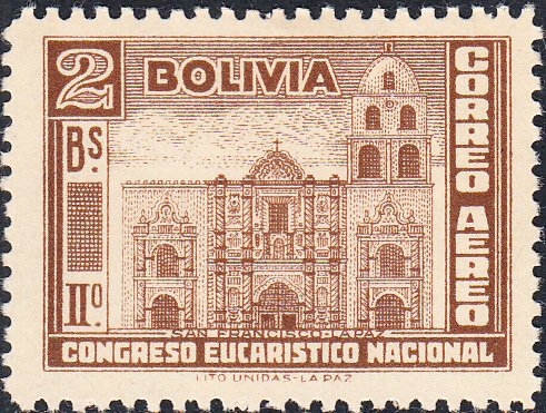 Bolivia  #C78 MH