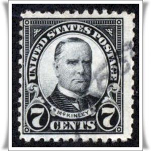 ♦SC#559 7¢ McKinley (1923) Used