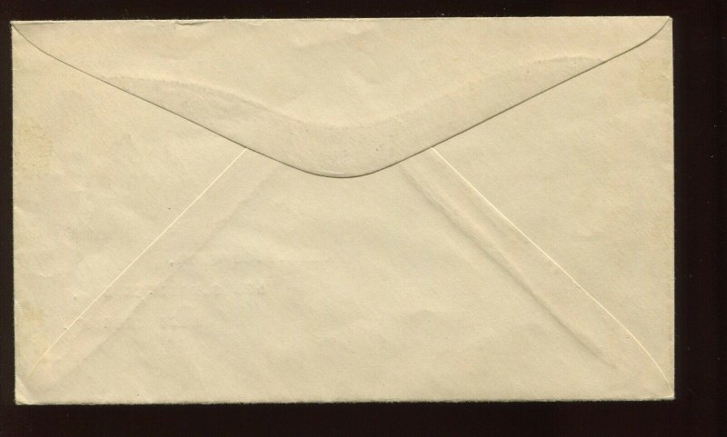 O116 OFFICIAL STAMP ILLEGAL USE ON 1934 COVER WITH FANCY ANCHOR KENTUCKY CANCEL