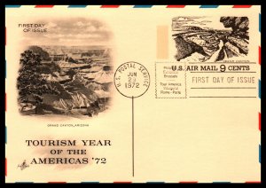 US UXC12 Grand Canyon Artcraft U/A FDC Postal Card