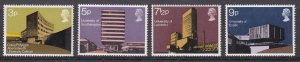 Great Britain, Modern University Buildings MNH / 1971