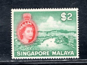 SINGAPORE SC# 41 FVF/MOG