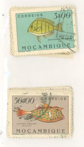 Mozambique #332-355 Used Single (Complete Set)