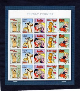 4467-4471 Sunday Funnies, MNH sheet/20 (#S111111111)