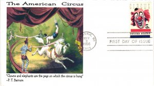 #1309 American Circus – Unknown Printed Cachet