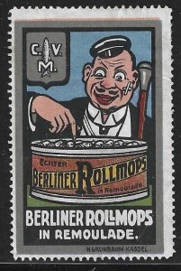 Berliner Rollmops, Early Germany Poster Stamp