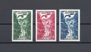 ANDORRA 1955 SG F163/F165 MNH Cat £250