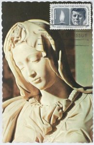 1246 5c JOHN F. KENNEDY - Vatican Pavillion post card