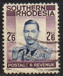 Southern Rhodesia Sc #53 Used