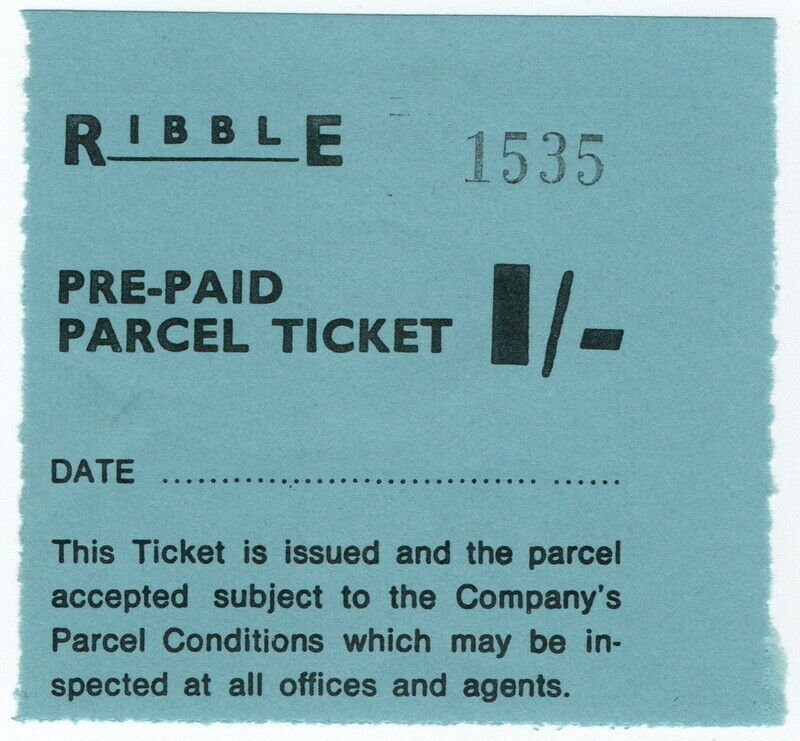 (I.B) Cinderella : Private Carrier - Ribble 1/-