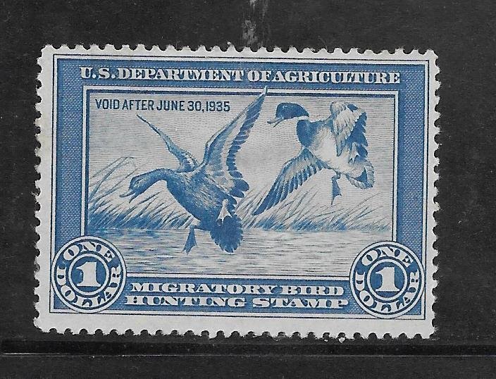 #RW1 MH Federal Duck Stamp