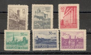 GERMANY OCC ESTONIA - MNH/MLH SET - 1941.