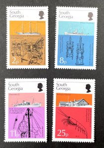 South Georgia: 1976, 50th Anniversary Discovery Investigations, MNH set