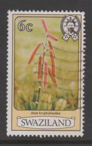 Swaziland 1980 Flowers Sc#351 Used