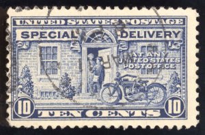 US Scott E12 Used 10c grey violet Motorcycle Delivery Lot GUS033 bhmstamps