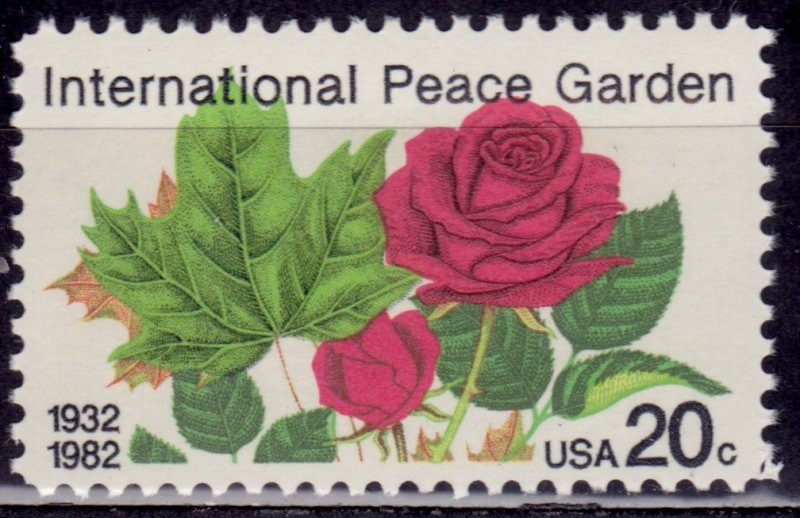 United States, 1982, International Peace Garden, sc#2014, MNH**