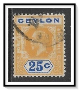 Ceylon #207 KG V Used