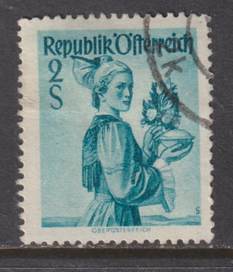 Austria 546 Upper Austria, 1948