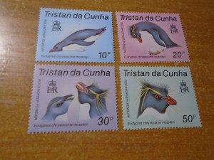 Tristan Da Cunha  #  408-11  MNH  Birds