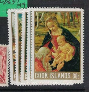 Cook Islands SG 283-7 MOG (1faa) 