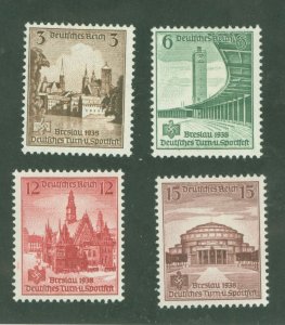 Germany #486-9 Unused Single (Complete Set)